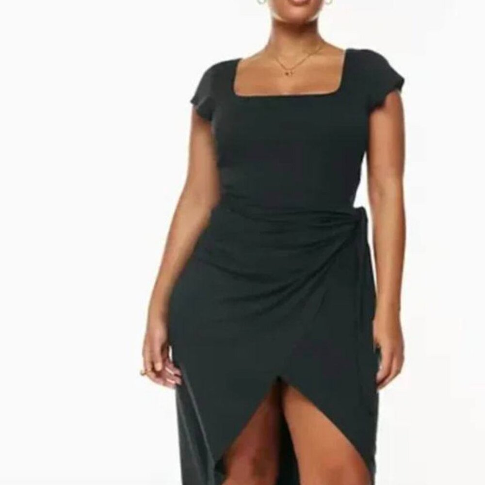 Wilfred saturn dress midi black